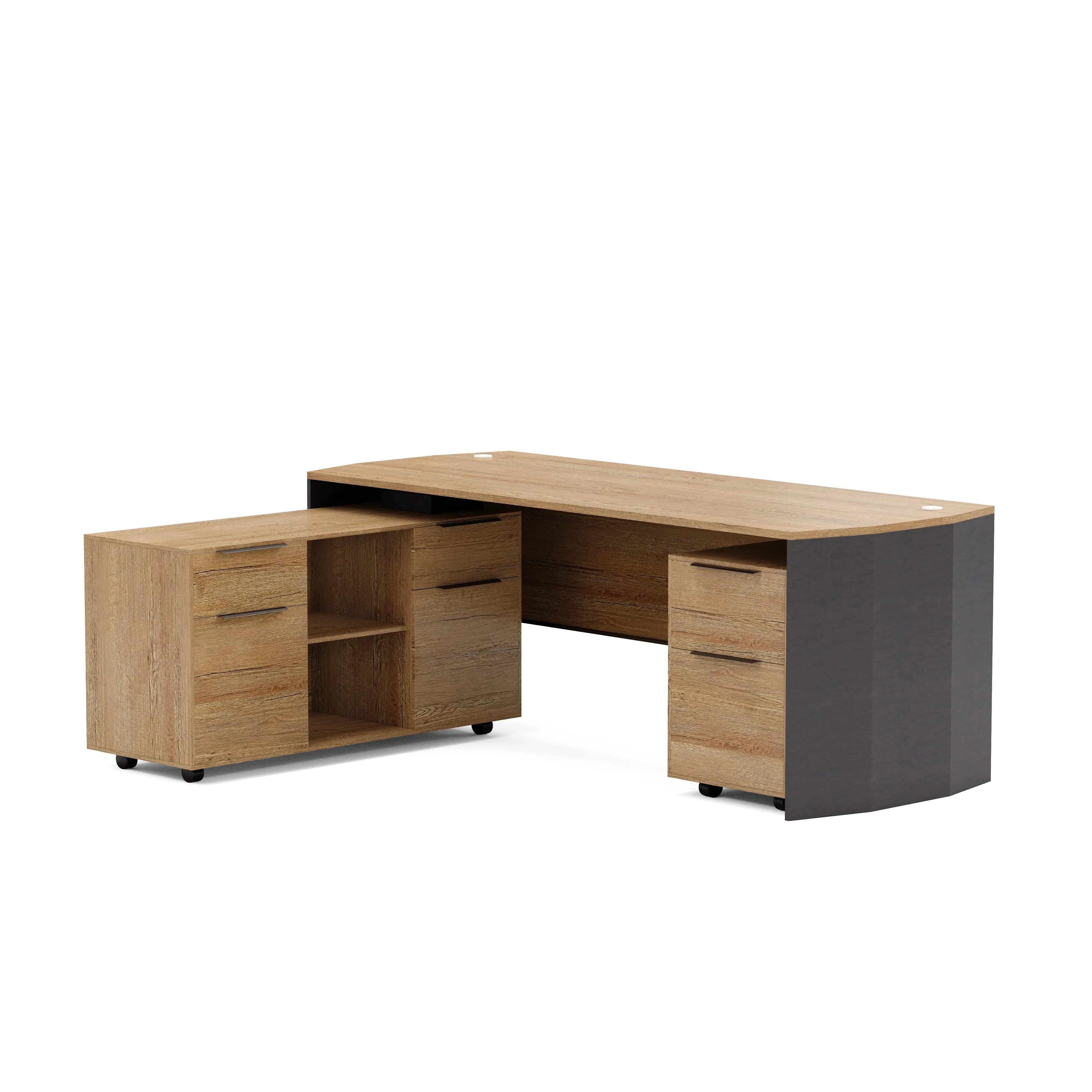 Jade · Executive Desk w/ Mobile Storage