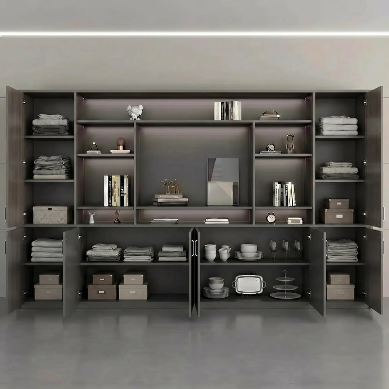 Eyer · Office Shelves w/ Integrated Lighting & Storage