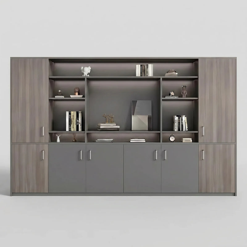 Eyer · Office Shelves w/ Integrated Lighting & Storage