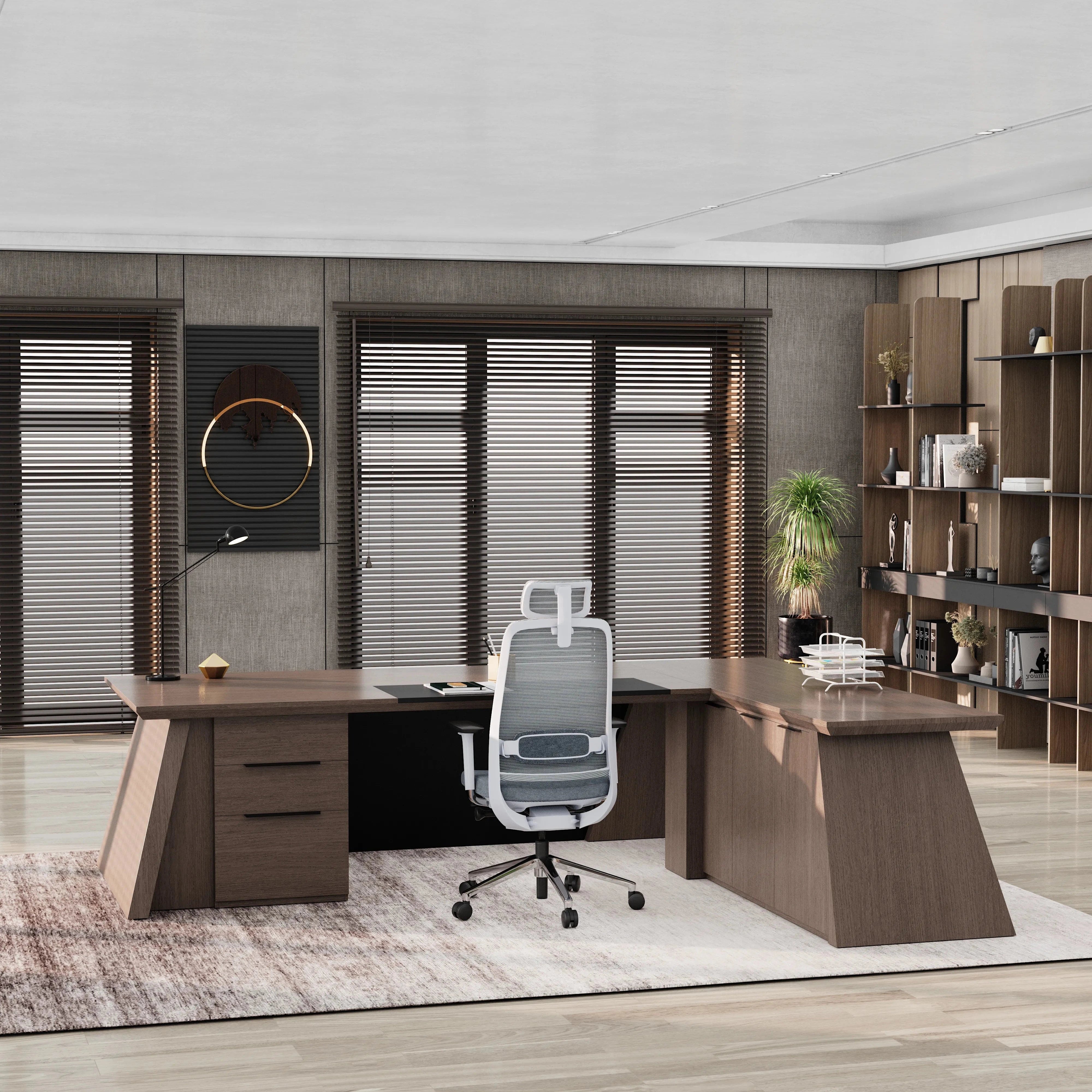Adrian · Modern L-Shaped Executive Desk
