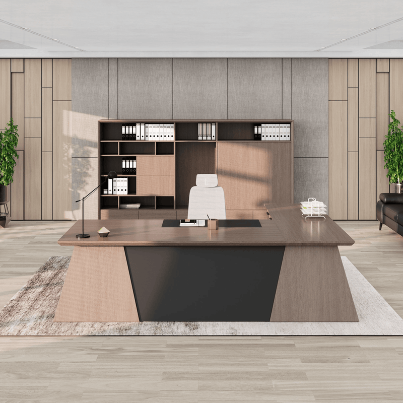 Adrian · Modern L-Shaped Executive Desk