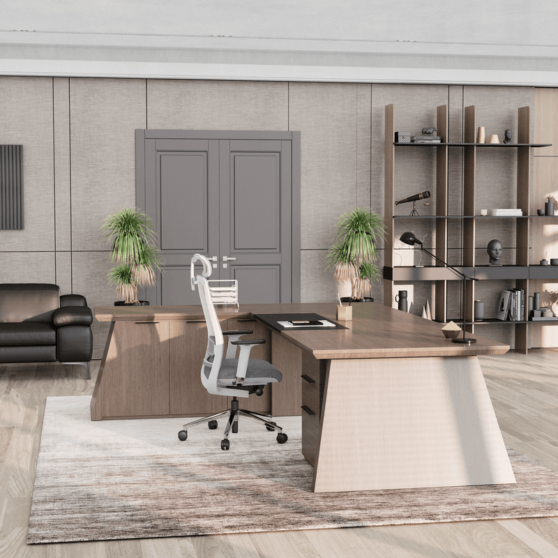 Adrian · Modern L-Shaped Executive Desk