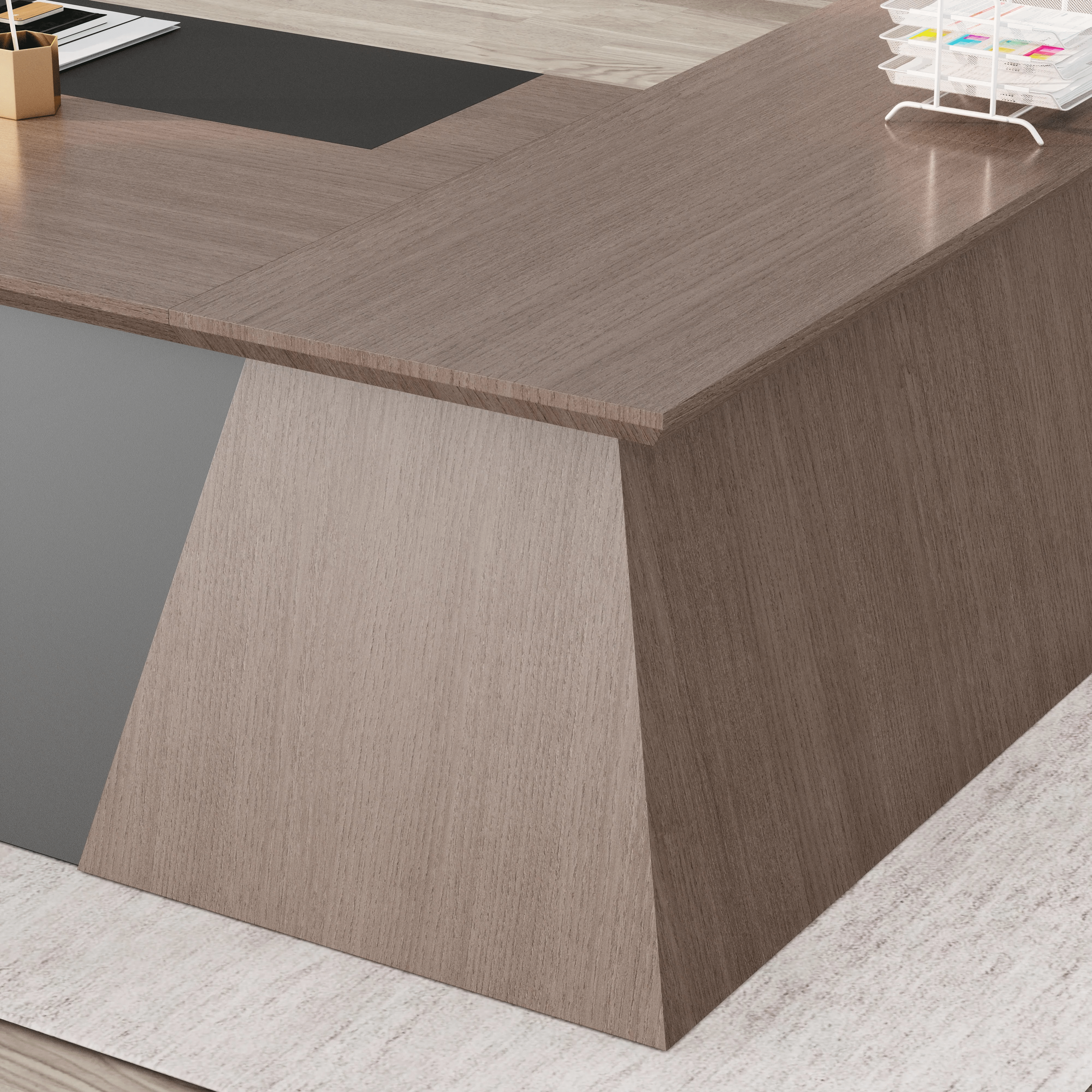 Adrian · Modern L-Shaped Executive Desk