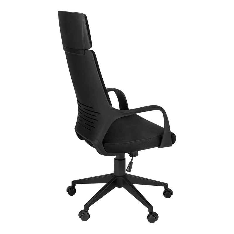 Kenmure high-back executive office chair in black, photo 1