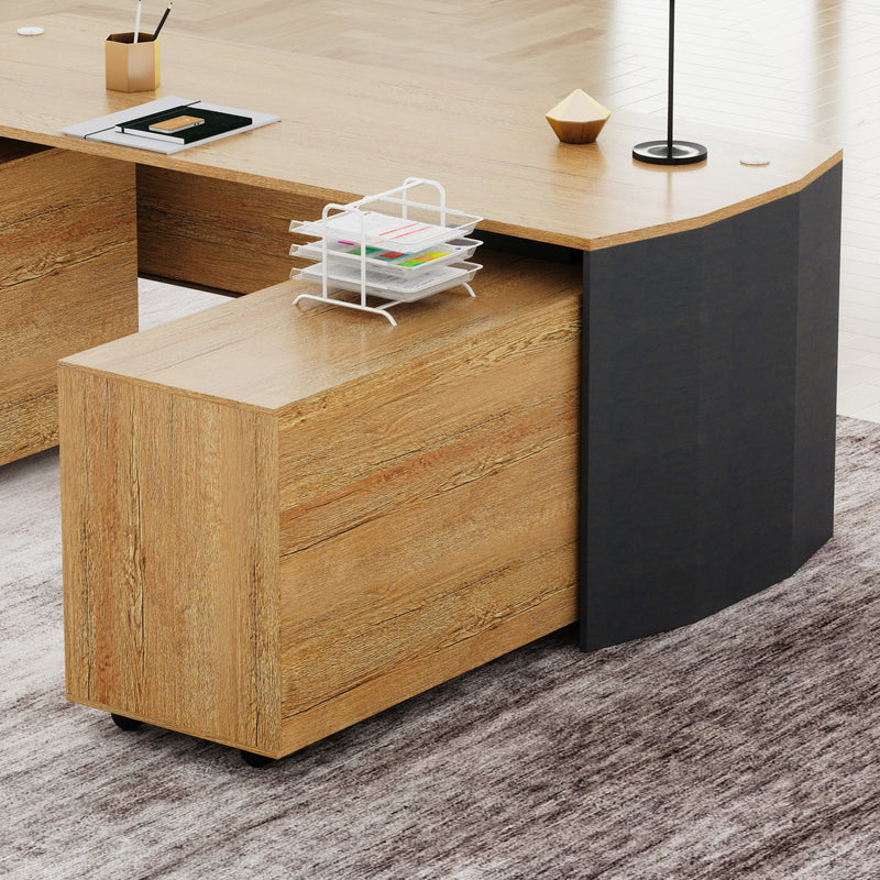 Jade · Executive Desk w/ Mobile Storage