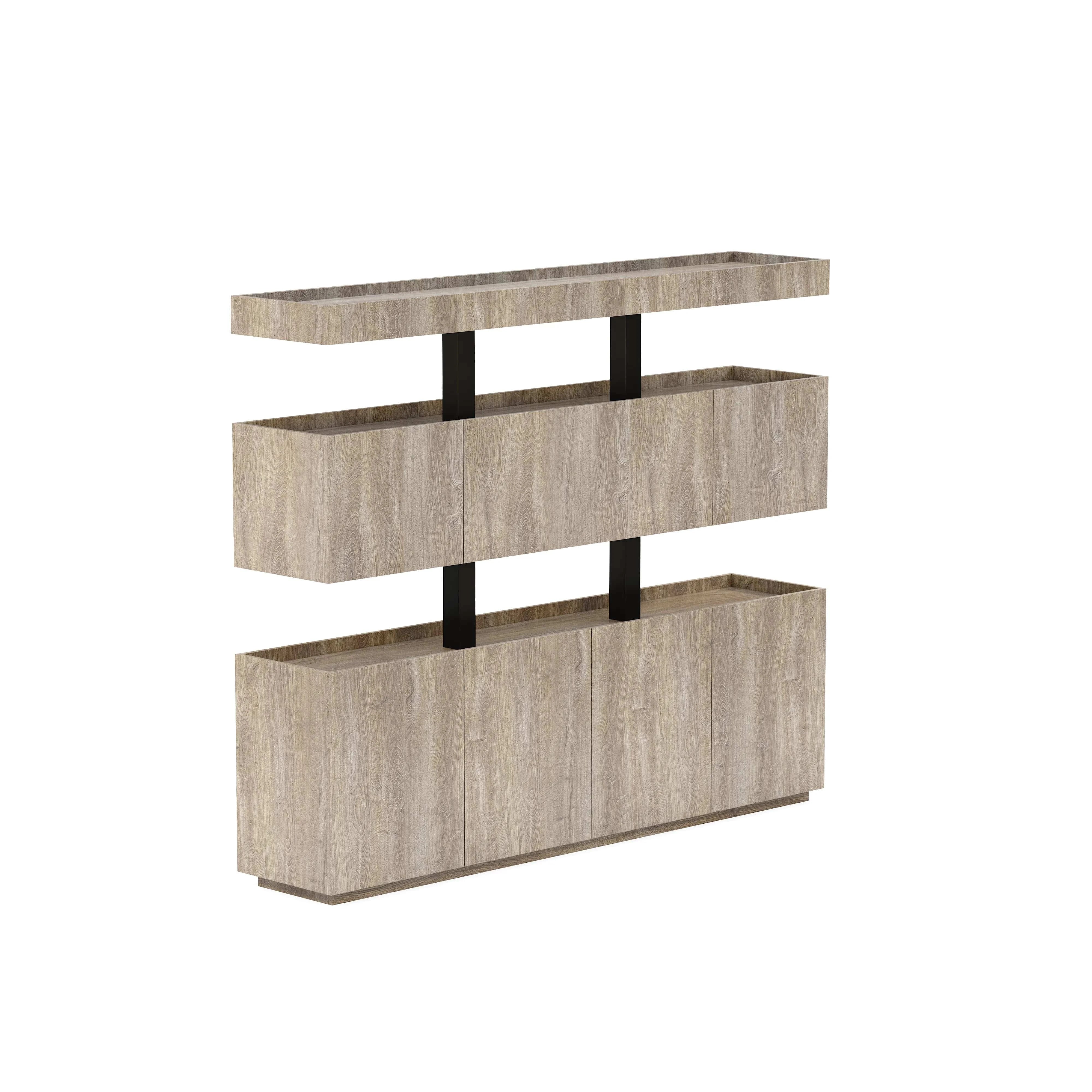 Estantería de pared para biblioteca Finn de 53 a 95