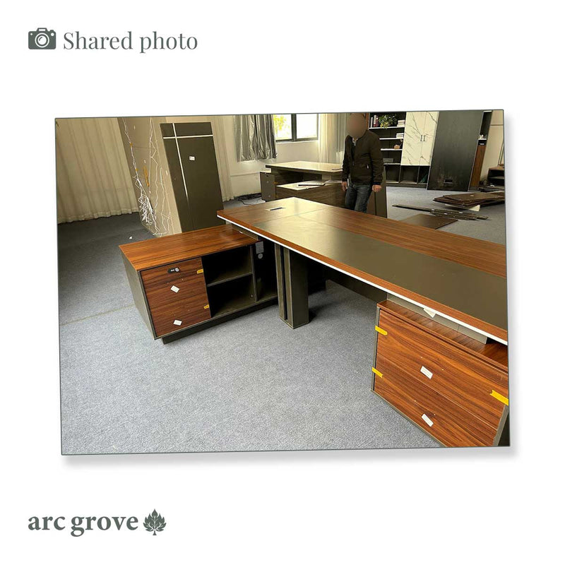 August Β· Modern Executive L-Shaped Desk