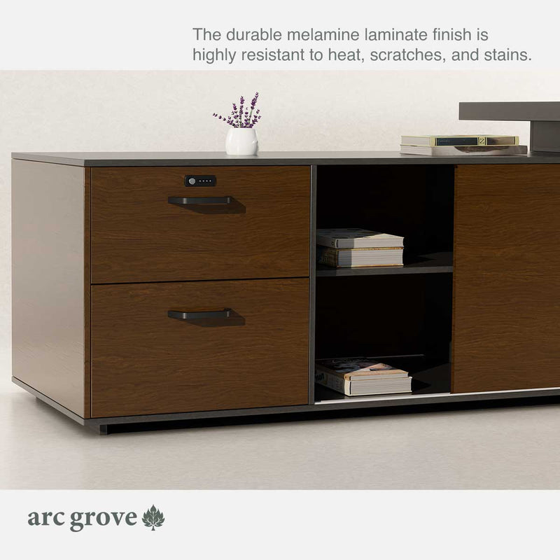 Hershey · Modern L-Shaped Executive Desk