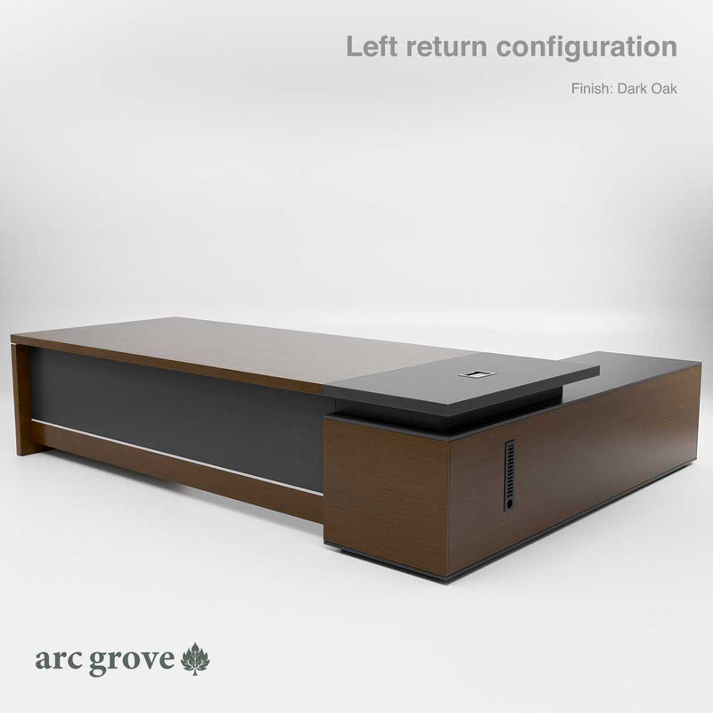 Hershey · Modern L-Shaped Executive Desk