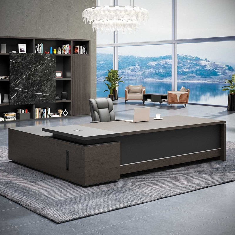 Hershey · Modern L-Shaped Executive Desk