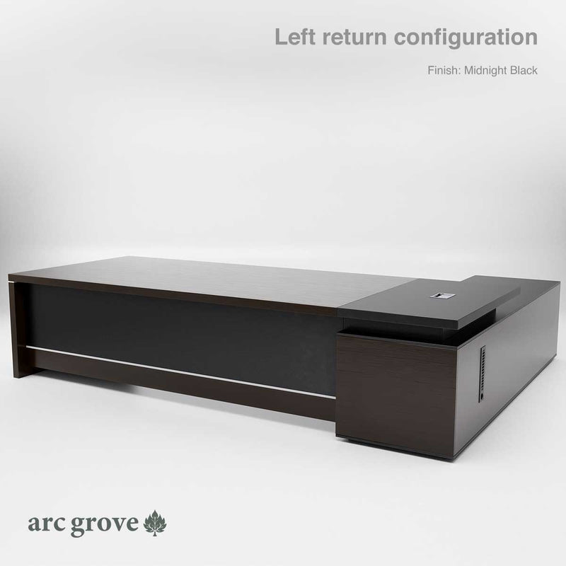 Hershey · Modern L-Shaped Executive Desk