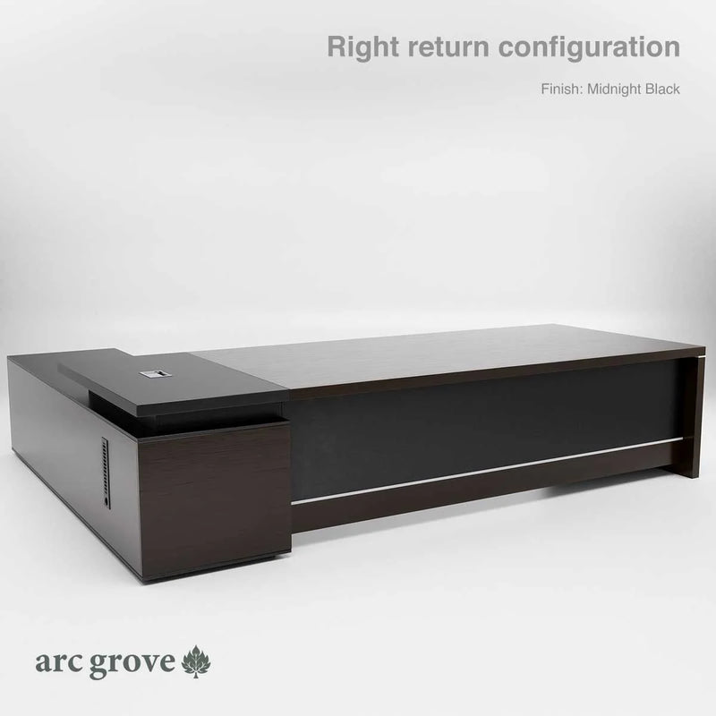Hershey · Modern L-Shaped Executive Desk