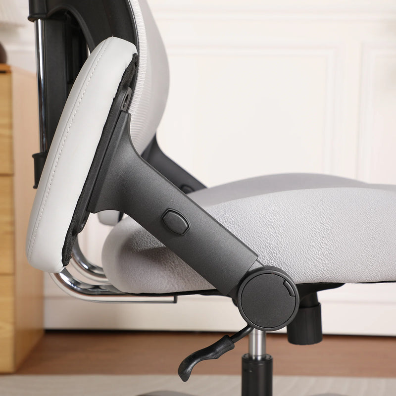 Dunmore big and tall mesh office chair in gray, photo 3