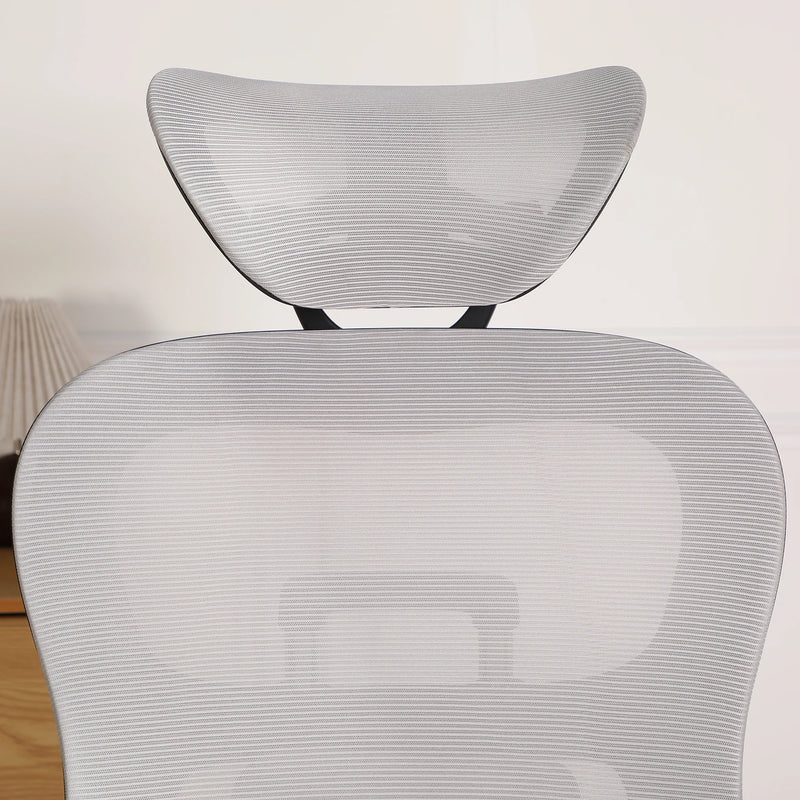 Dunmore big and tall mesh office chair in gray, photo 11