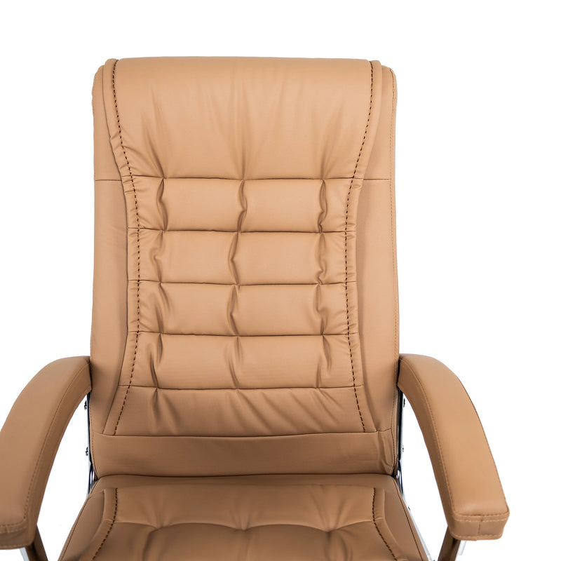 Ellwood high-back executive office chair in camel, photo 5
