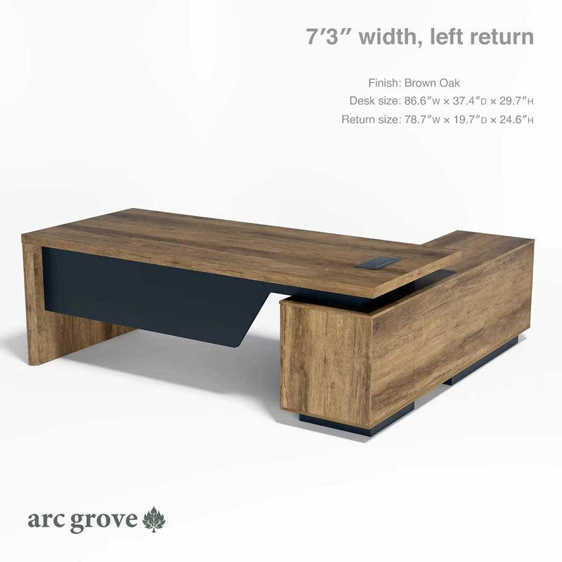 Escritorio ejecutivo Maverick de 71 a 95