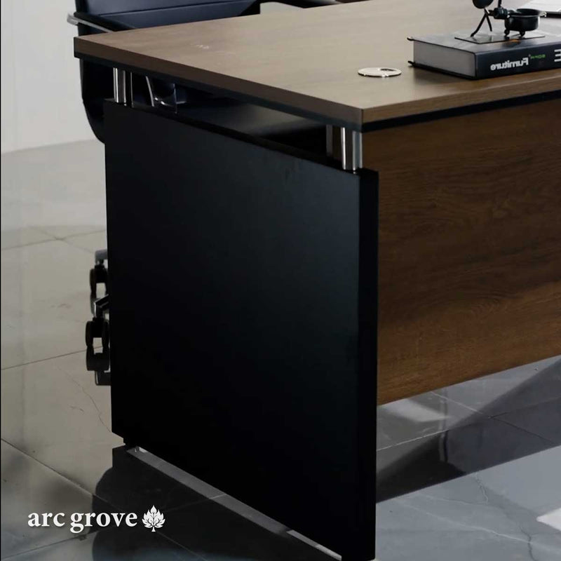 Juniper · Modern L-Shaped Executive Desk
