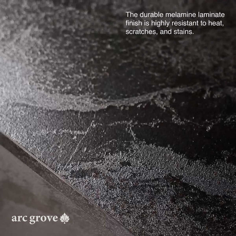 Escritorio ejecutivo ajustable en forma de L de 71 a 95