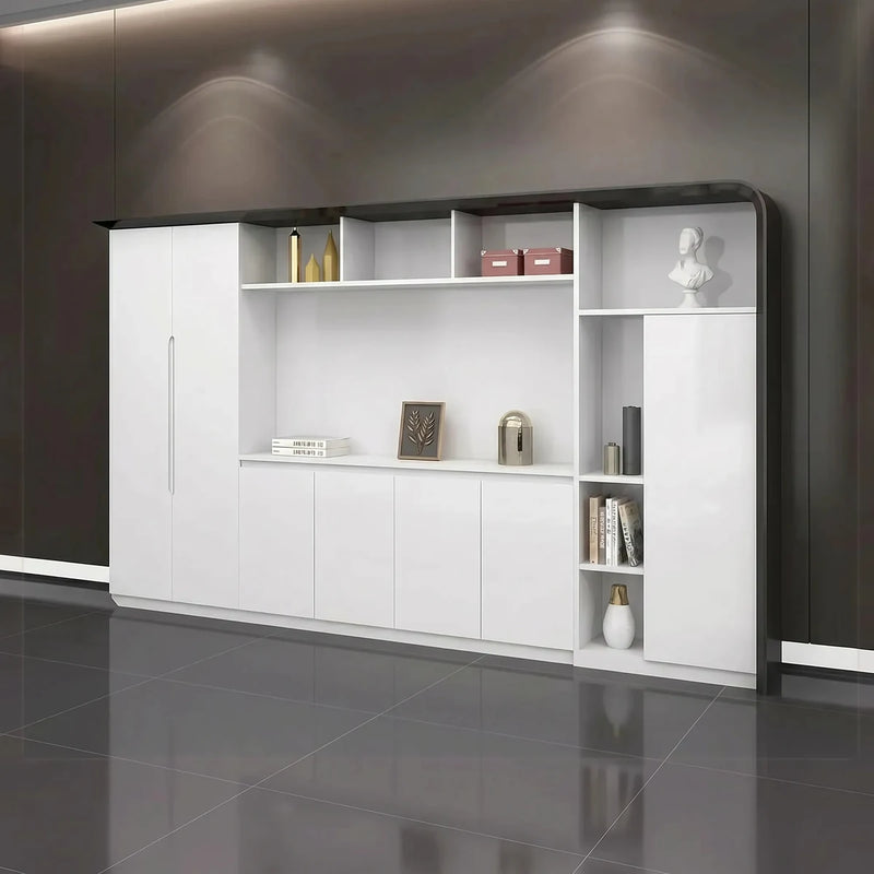 Quorin · Office Shelves w/ Suit Closet & Cabinets