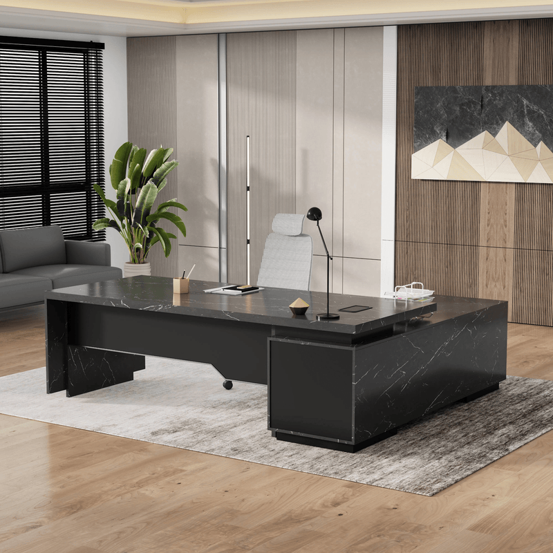 Addison ยท Modern L-Shaped Executive Desk