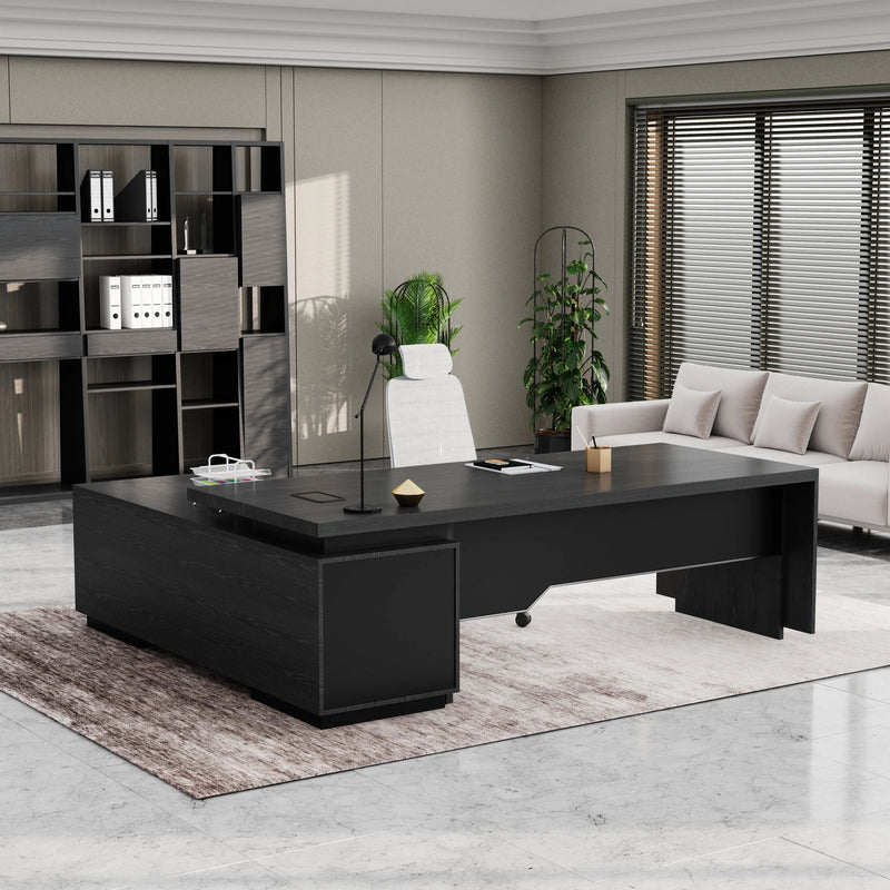Addison ยท Modern L-Shaped Executive Desk