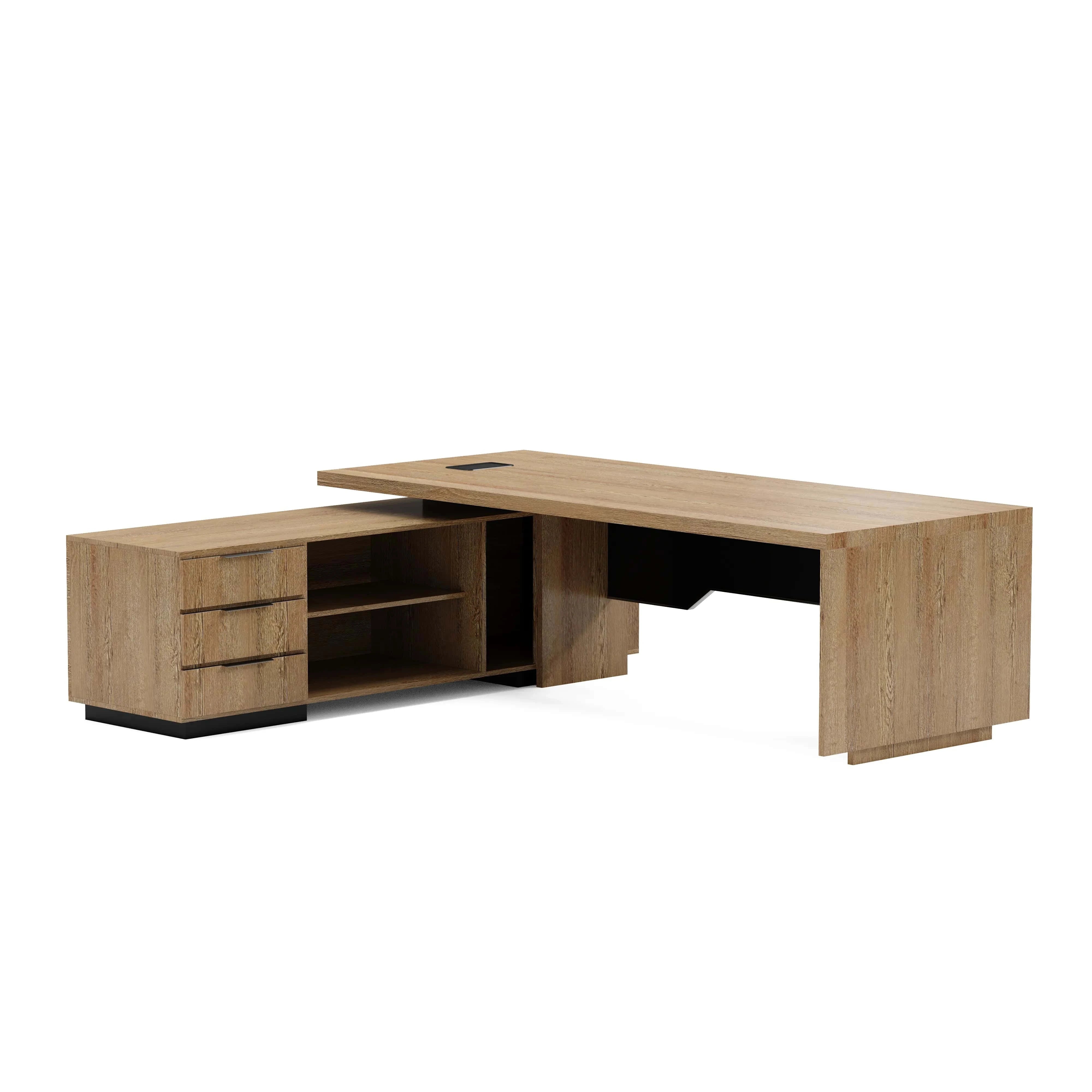 Addison ยท Modern L-Shaped Executive Desk