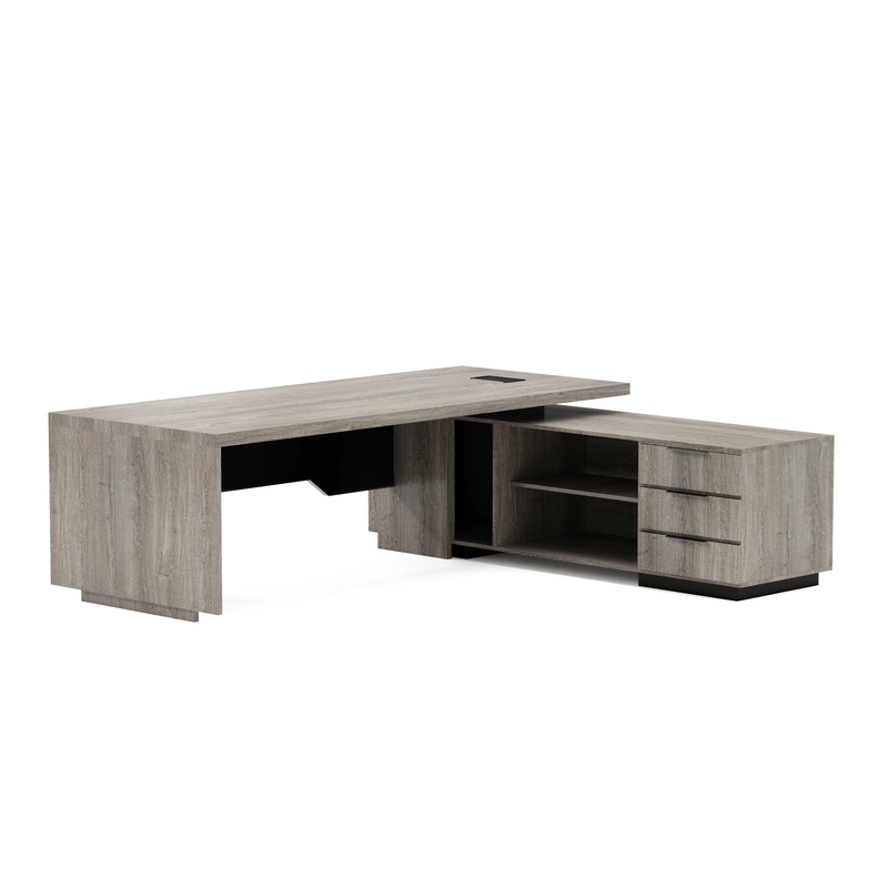 Addison ยท Modern L-Shaped Executive Desk