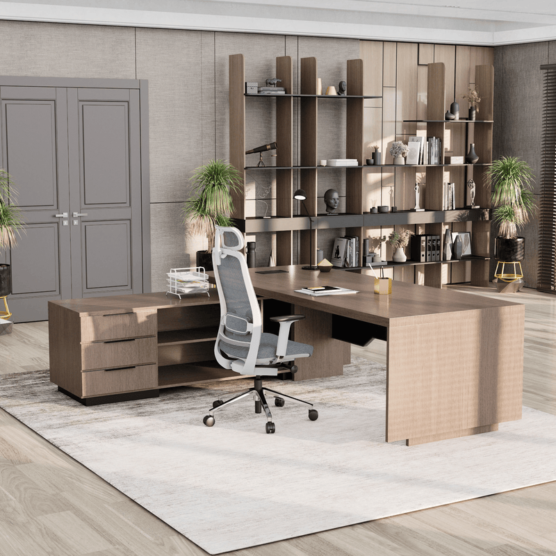 Addison ยท Modern L-Shaped Executive Desk