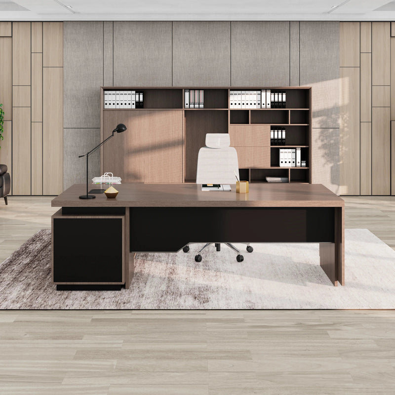 Addison ยท Modern L-Shaped Executive Desk