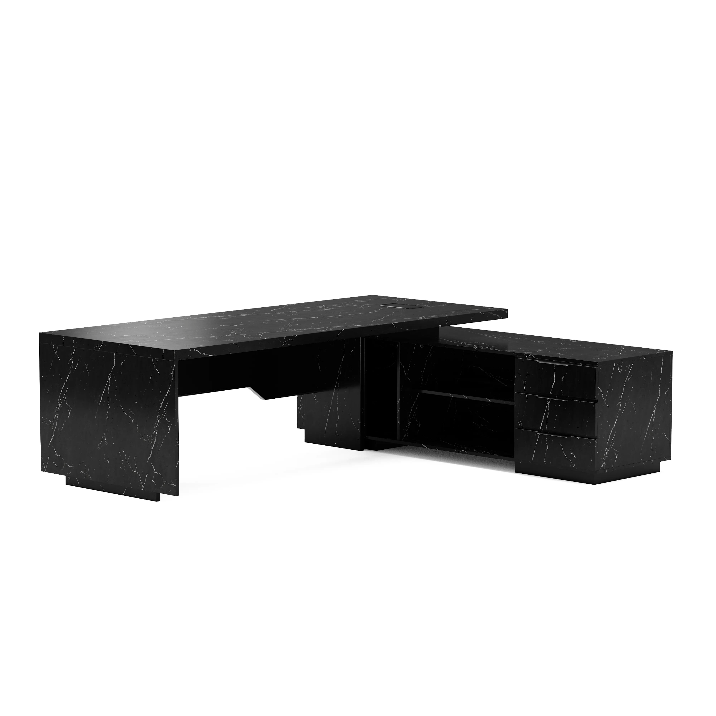Addison ยท Modern L-Shaped Executive Desk
