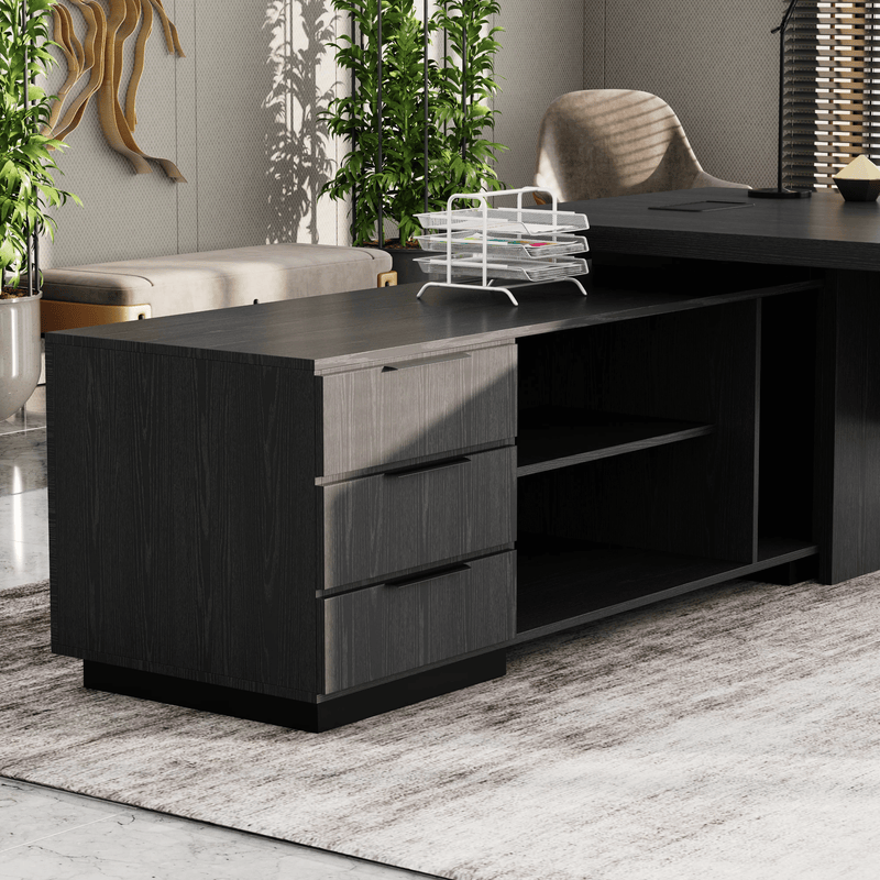 Addison ยท Modern L-Shaped Executive Desk