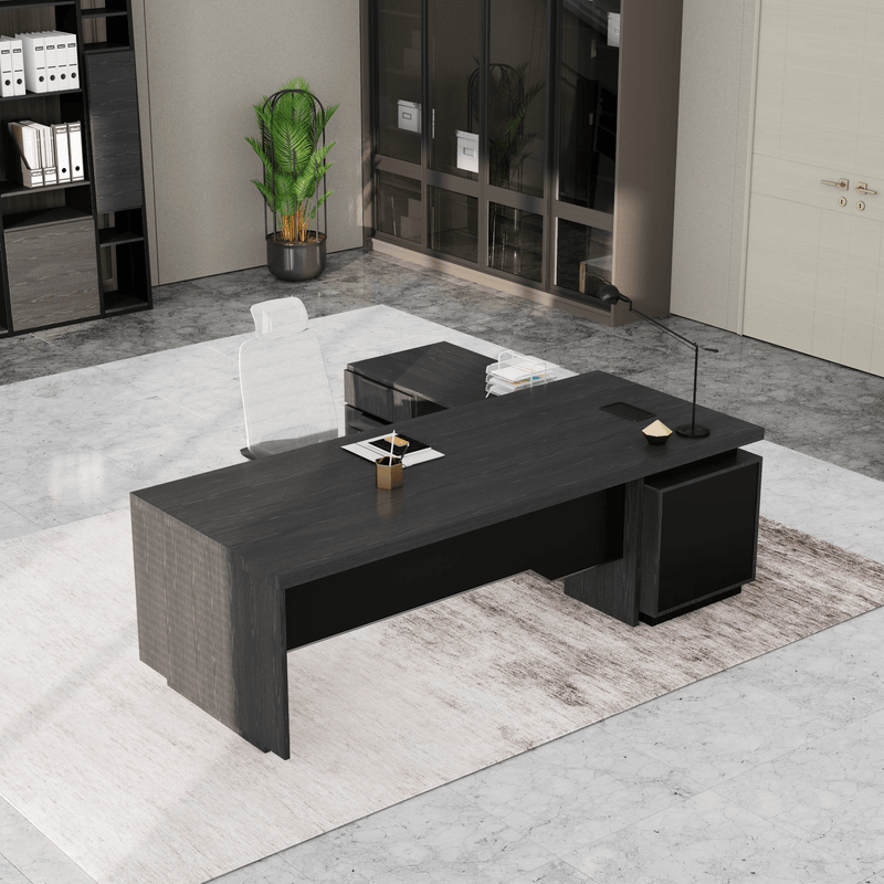 Addison ยท Modern L-Shaped Executive Desk