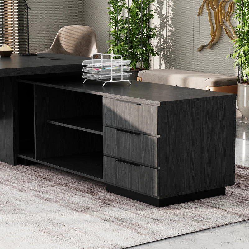 Addison ยท Modern L-Shaped Executive Desk