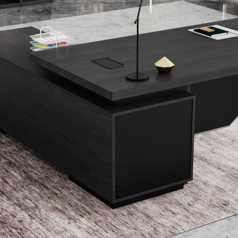 Addison ยท Modern L-Shaped Executive Desk