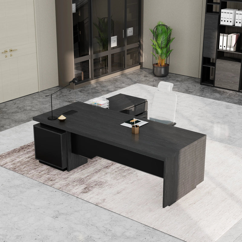 Addison ยท Modern L-Shaped Executive Desk