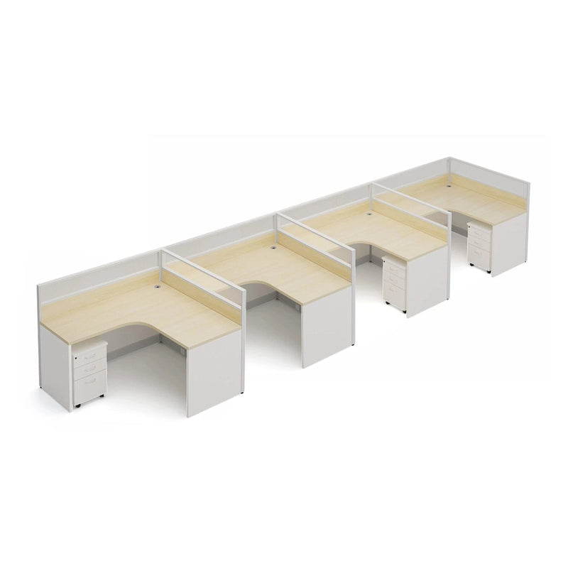 Adler ยท L-Shaped Cubicle Workstation