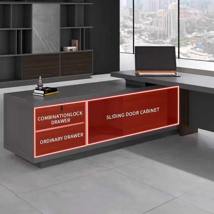 Adonis · Modern L-Shaped Executive Desk