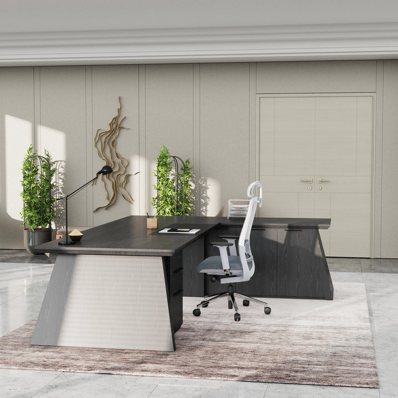 Adrian · Modern L-Shaped Executive Desk