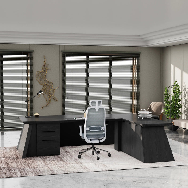 Adrian · Modern L-Shaped Executive Desk