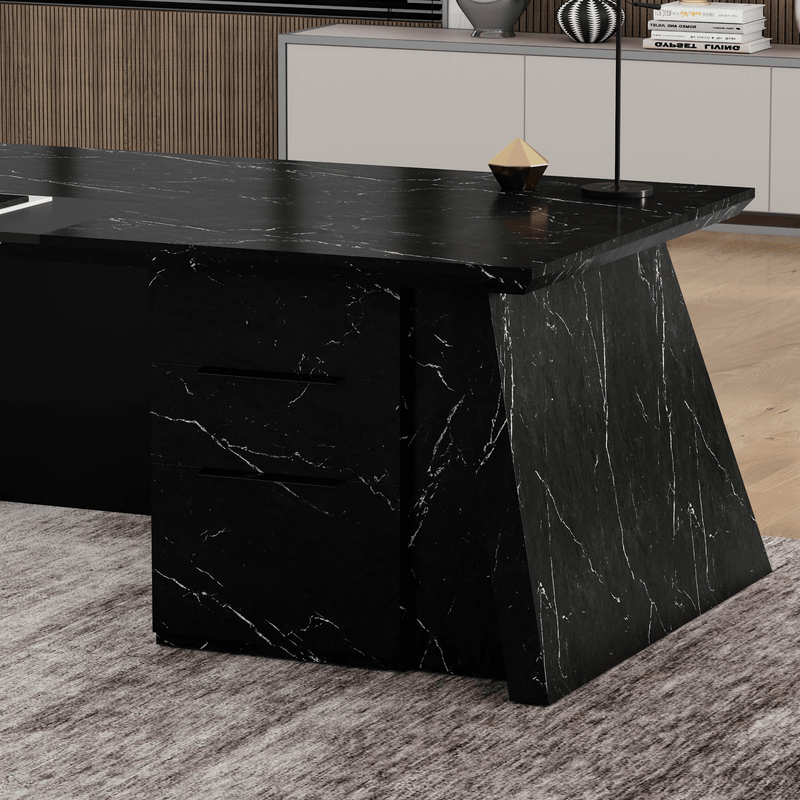 Adrian · Modern L-Shaped Executive Desk