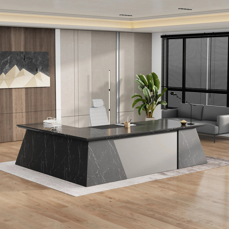 Adrian · Modern L-Shaped Executive Desk