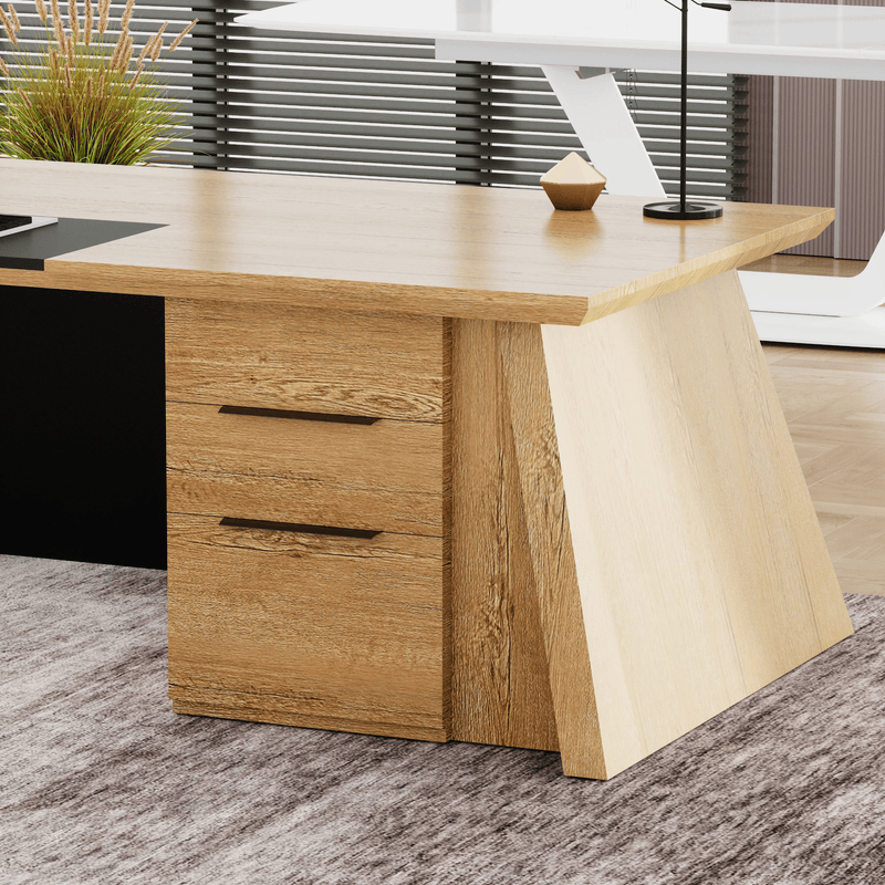 Adrian · Modern L-Shaped Executive Desk