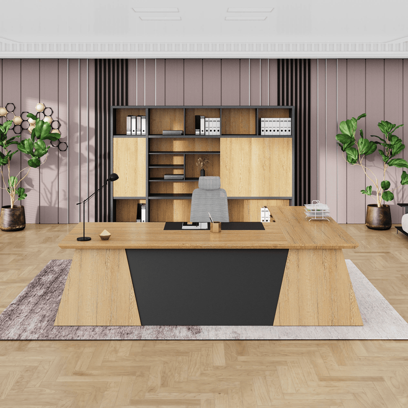 Adrian · Modern L-Shaped Executive Desk