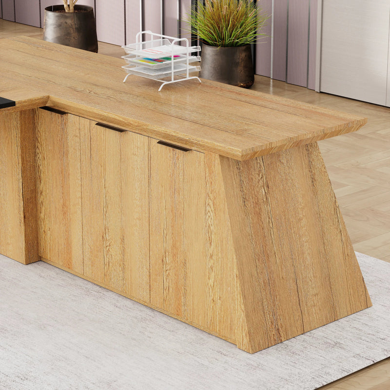 Adrian · Modern L-Shaped Executive Desk