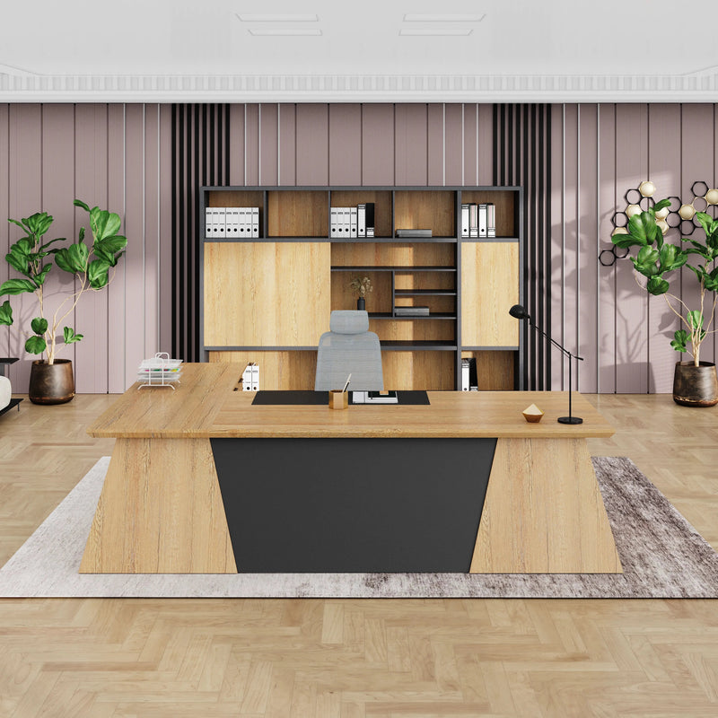 Adrian · Modern L-Shaped Executive Desk