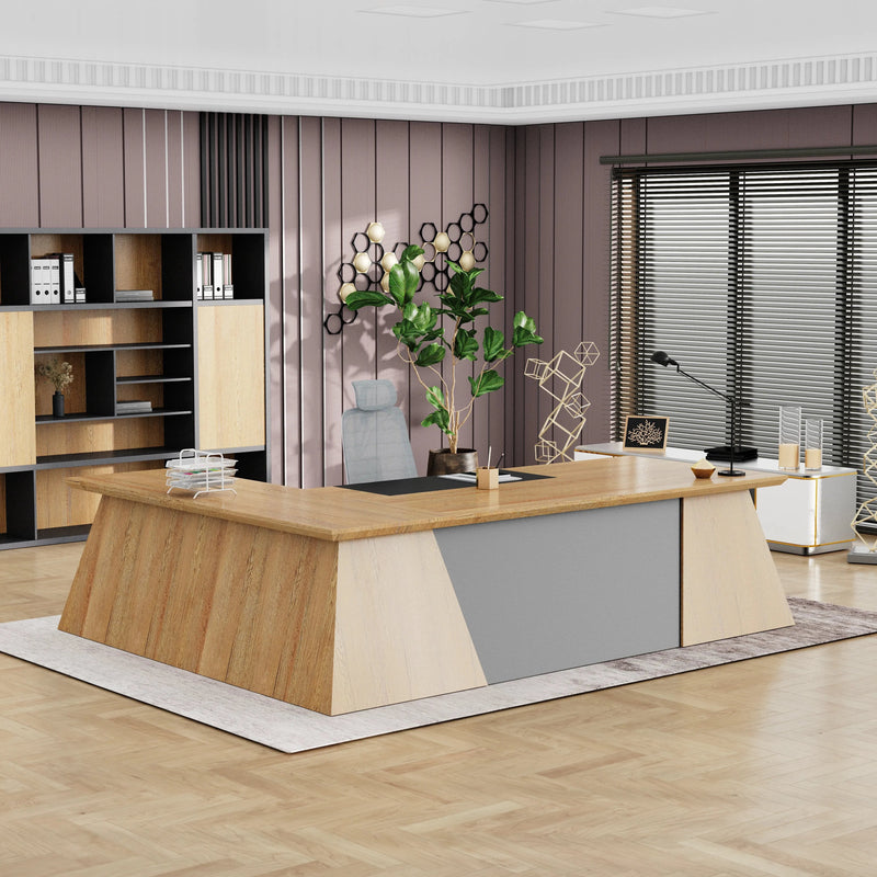 Adrian · Modern L-Shaped Executive Desk