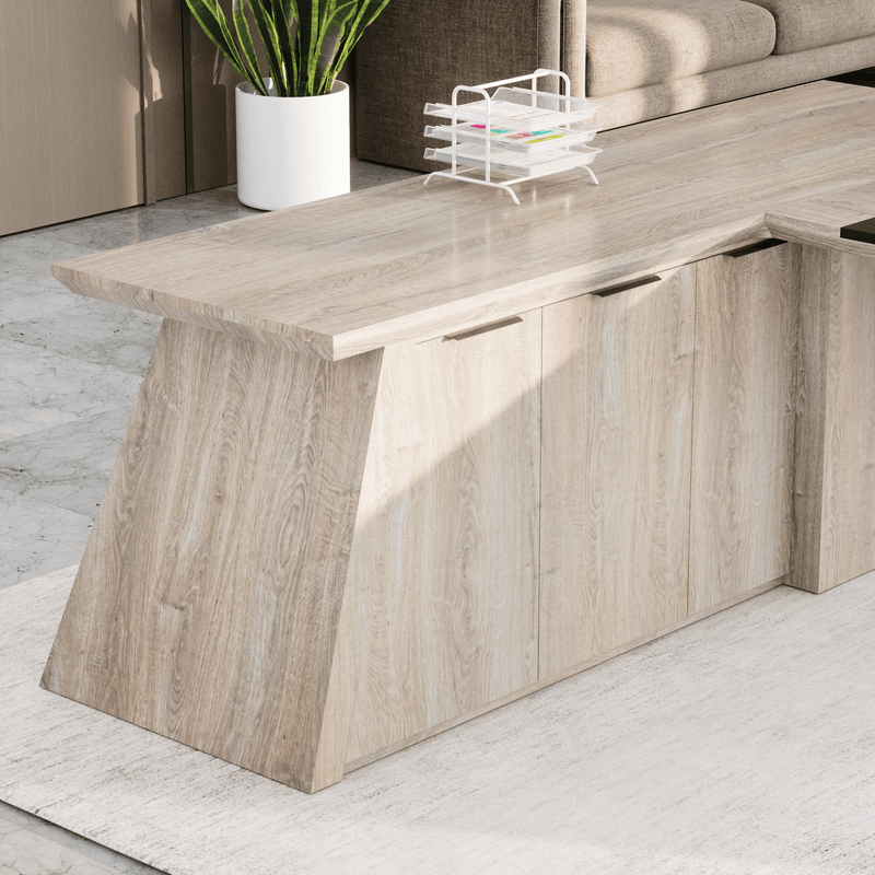 Adrian · Modern L-Shaped Executive Desk