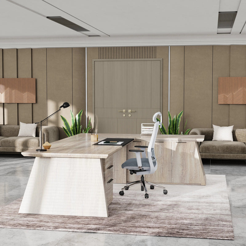 Adrian · Modern L-Shaped Executive Desk
