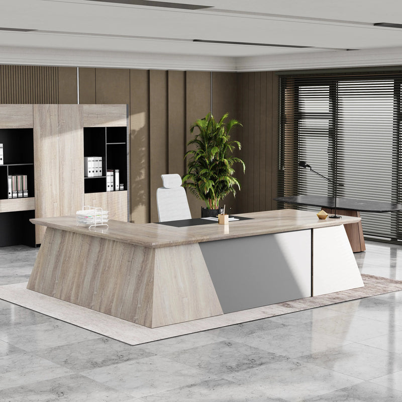 Adrian · Modern L-Shaped Executive Desk