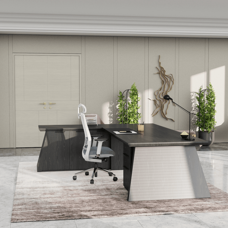 Adrian · Modern L-Shaped Executive Desk